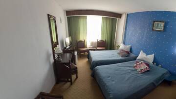 Фото номера Улучшенный двухместный номер с 1 кроватью Отель Hotel Petroşani г. Петрошани 5