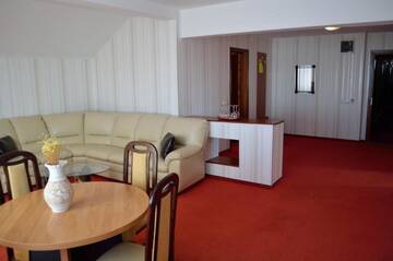 Фото номера Люкс с 2 спальнями и кроватью размера &quot;queen-size&quot; Отель Hotel Rusu г. Петрошани 4